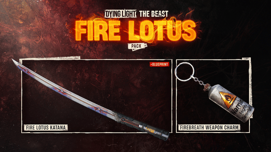 Dying Light: The Beast - Fire Lotus Weapon Pack Screenshot