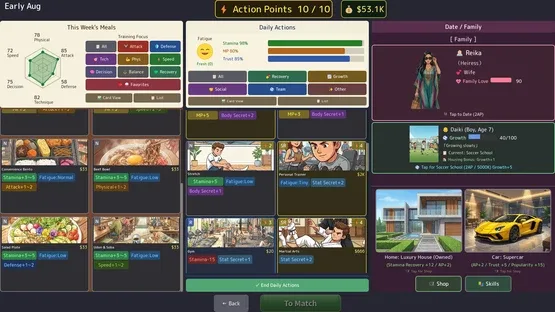 Football Rising: Zero to Hero screenshot 2