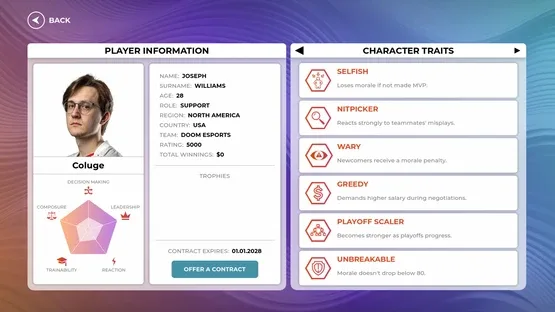 Cybersport Manager screenshot 3