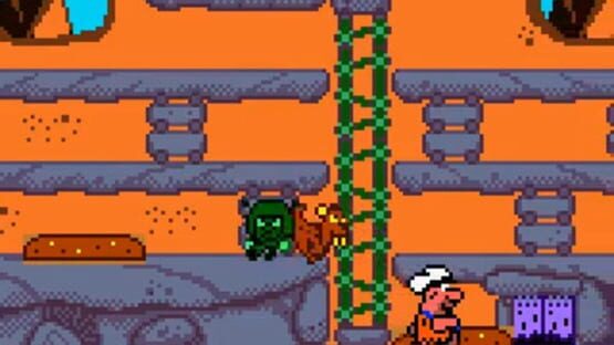The Flintstones: Burgertime in Bedrock screenshot 2