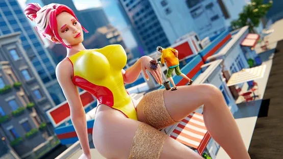 Giant Waifu Wash Simulator screenshot 1