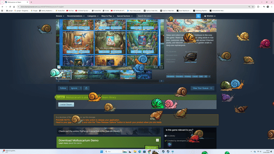 Molluscarium Screenshot
