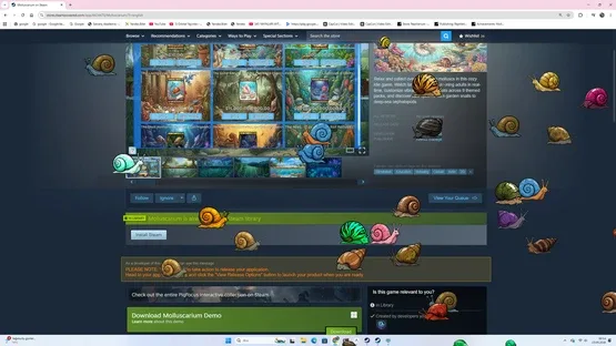 Molluscarium screenshot 1