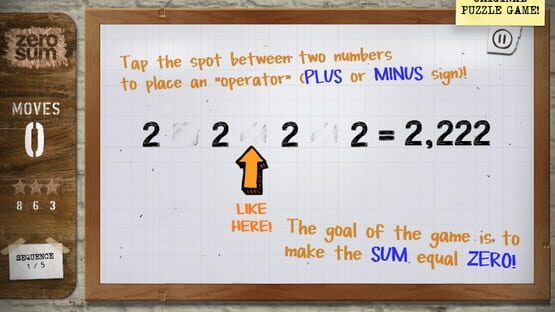 Zero/Sum screenshot 1