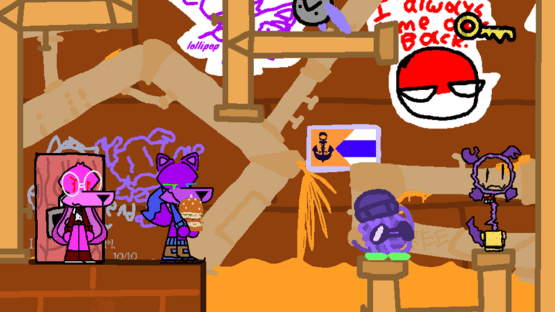 Fang and Izzy Pinball Bash Screenshot