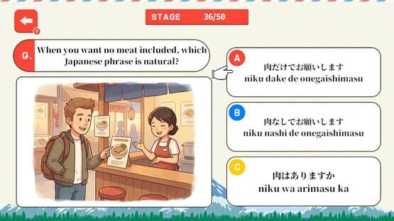 Phrase Passport Japan A Travel Japanese Quiz screenshot 2