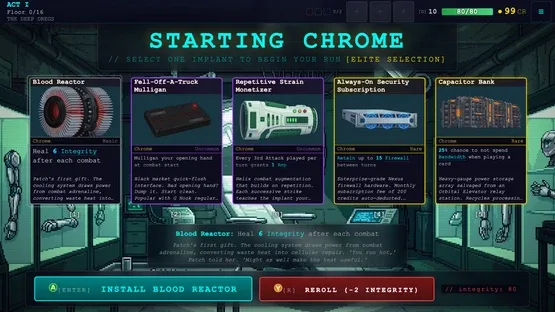 CyberDeck: The Cyberpunk Roguelike Deckbuilder screenshot 4