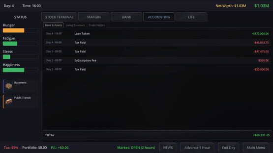 Neo Capitalist: Stock Market Survival Simulator screenshot 20