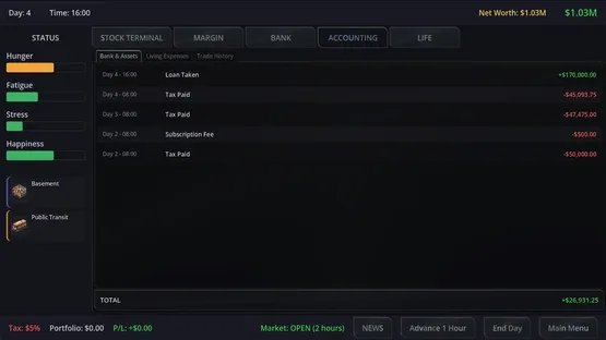 Neo Capitalist: Stock Market Survival Simulator screenshot 20