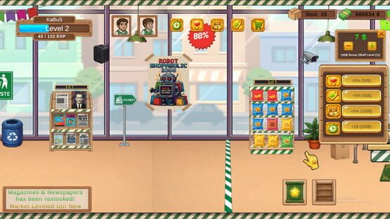 Supermarket Simulator: Idle Tycoon Clicker screenshot 2