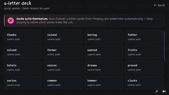 Typegrinder screenshot 5