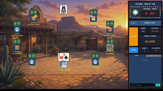 Pixel Texas Hold'em screenshot 2
