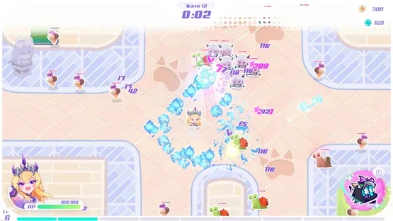 Kaiju Princess: Super Survivor Showdown screenshot 1