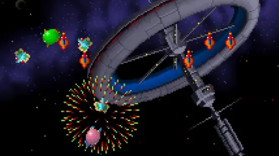 Galaga '88 gameplay screenshot 1