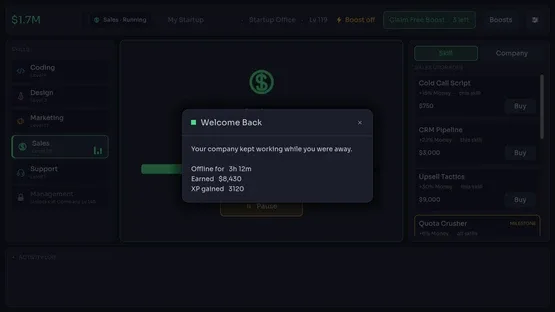 Idle Startup screenshot 5