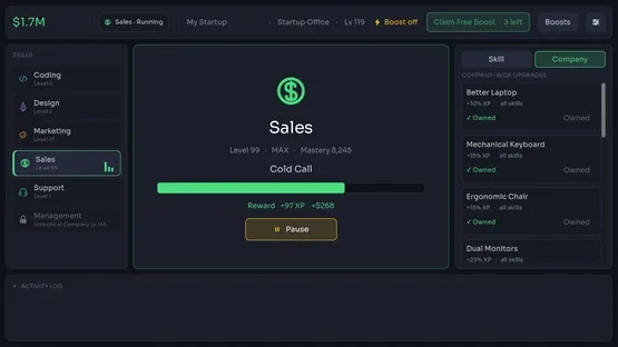 Idle Startup screenshot 1