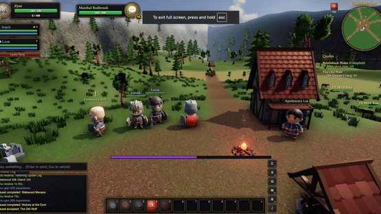 World of Claudecraft Screenshot