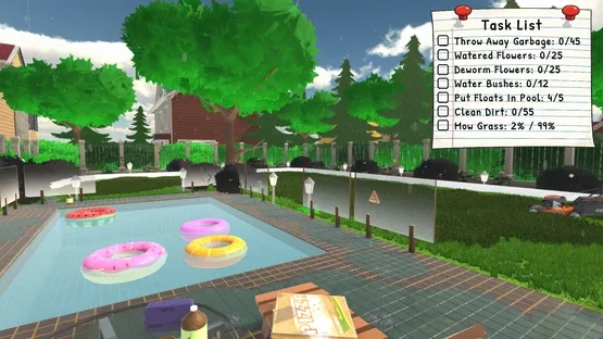 Garden Cleanup Simulator screenshot 13