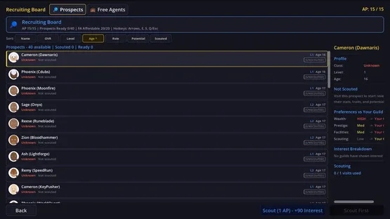 Mythic Manager screenshot 4