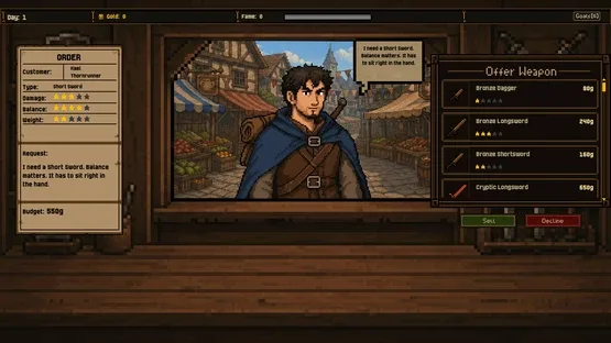 Swordsmith of Greyhaven screenshot 1