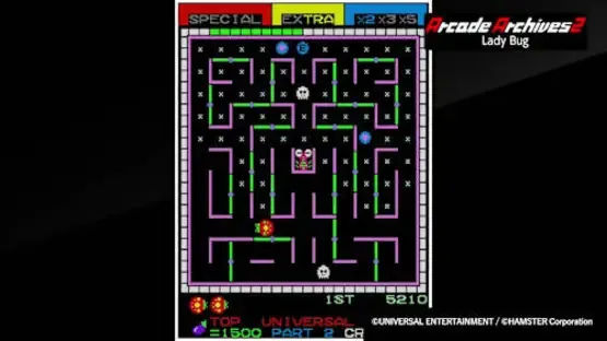 Arcade Archives 2: Lady Bug screenshot 7