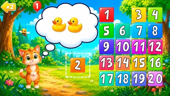 123 Early Learning Games for Kids, Toddlers, Babies: Language screenshot 1