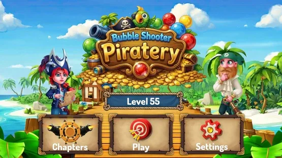 Bubble Shooter Piratery screenshot 1