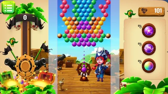 Bubble Shooter Piratery screenshot 2