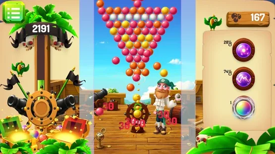 Bubble Shooter Piratery screenshot 5