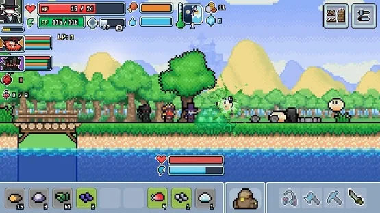 Ultra Pixel Survive 2 screenshot 2
