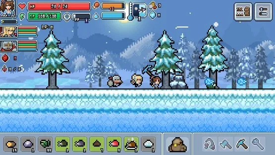 Ultra Pixel Survive 2 screenshot 4
