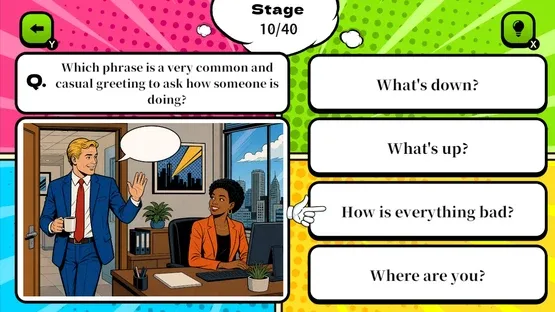 Manga English Native Phrase Quiz screenshot 2