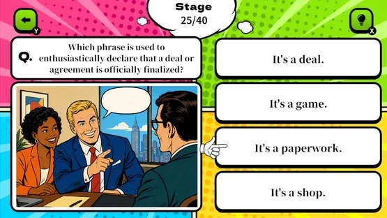 Manga English Native Phrase Quiz screenshot 4
