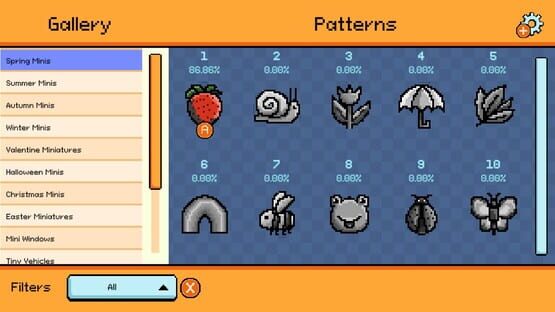 Pixel Cross Stitch Color by Number: Miniatures screenshot 1