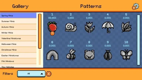 Pixel Cross Stitch Color by Number: Miniatures screenshot 5
