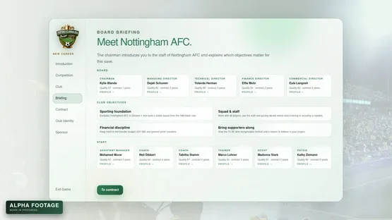 Football Club Builder screenshot 1