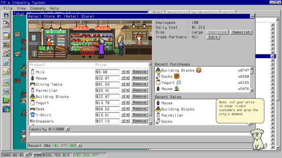 FD's Industry Tycoon Screenshot