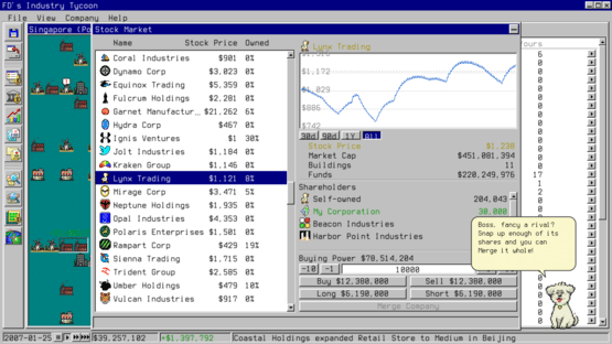 FD's Industry Tycoon Screenshot