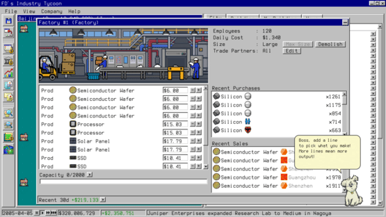 FD's Industry Tycoon Screenshot