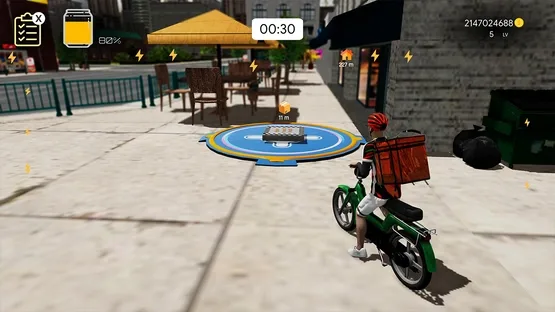 Bike Food Delivery Simulator screenshot 1