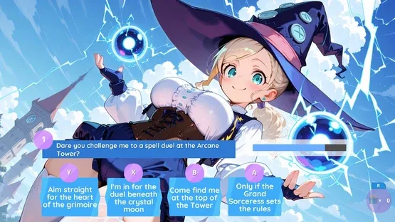 Kawaii Anime: Cute Girls Magic World screenshot 1