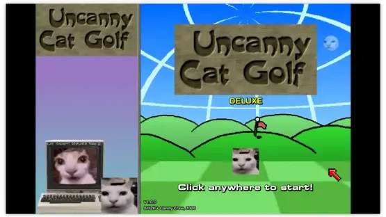 Uncanny Cat Golf screenshot 10