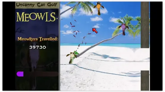 Uncanny Cat Golf screenshot 12