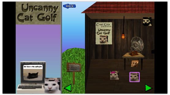 Uncanny Cat Golf screenshot 13