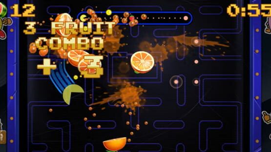 Fruit Ninja: Pac-Man Theme screenshot 1