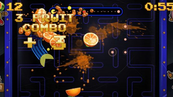 Fruit Ninja: Pac-Man Theme Screenshot