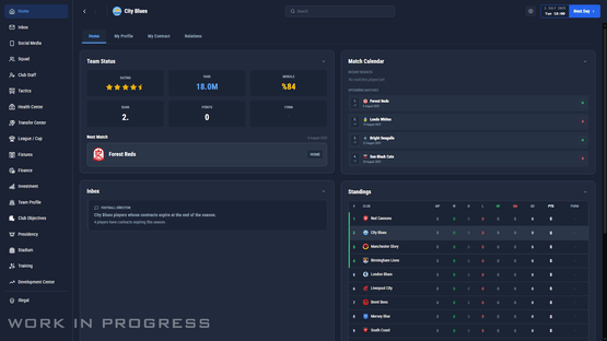 Pro Soccer Manager 27 Screenshot