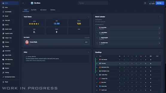 Pro Soccer Manager 27 screenshot 1