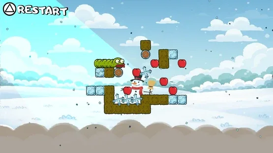 Wriggle Apple 2 screenshot 5