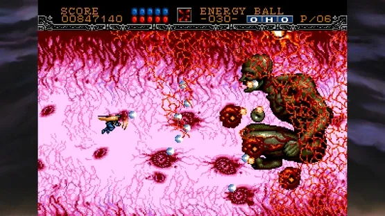Gynoug gameplay screenshot 2